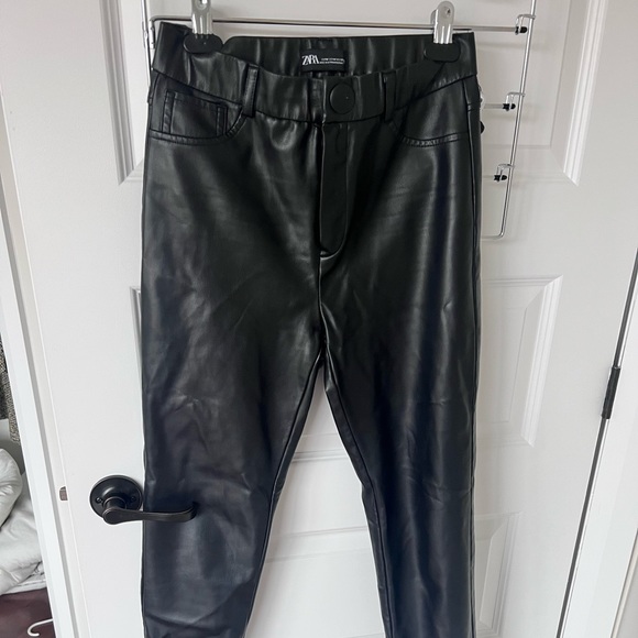 Zara leather pants - Picture 1 of 1